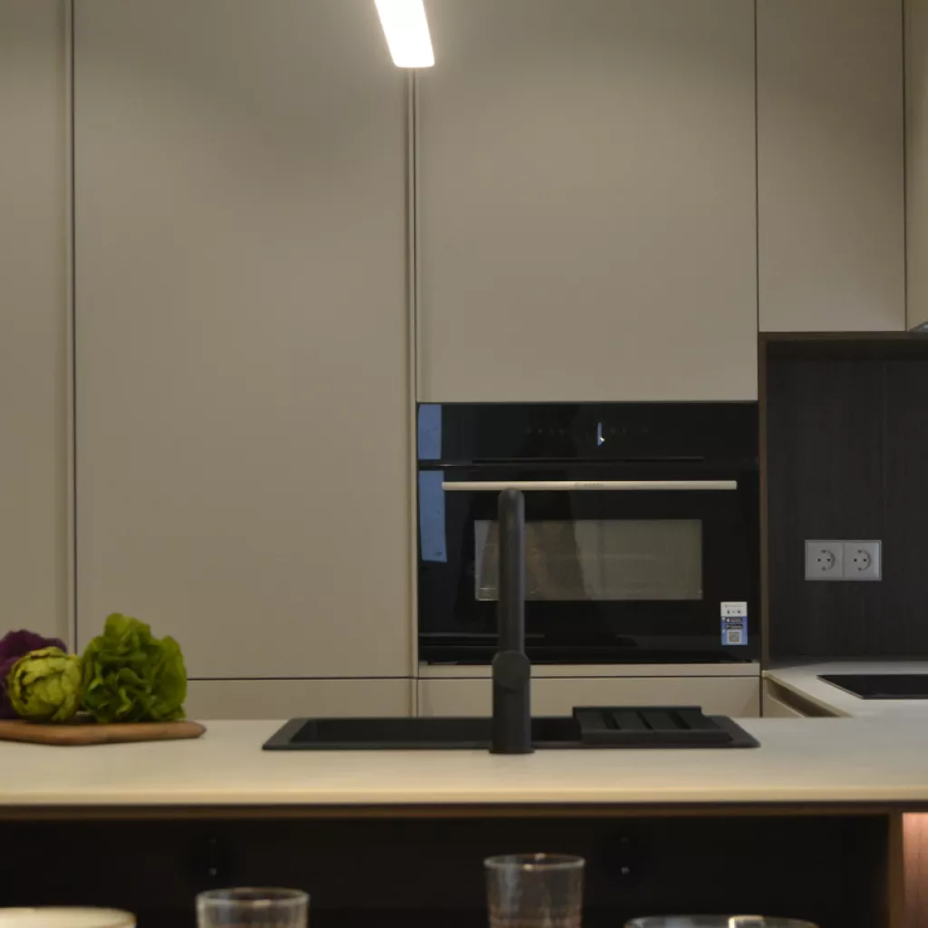 Cocina color cashmere