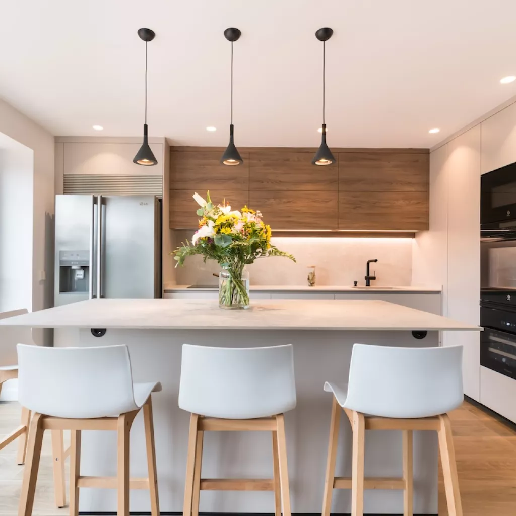 Cocina Santos con isla