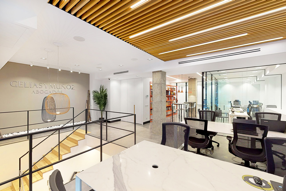 Oficinas modernas - Proyecto y decoración de oficinas de diseño - DOCRYS & DC