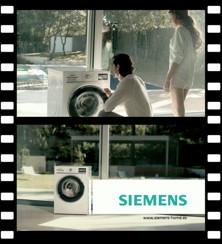 Nuevo spot televisivo de la lavadora i-Dos de Siemens