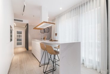 Diseños de cocinas Santos pensados para abrirse al resto de la vivienda