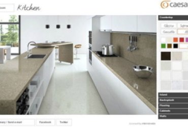 Proyectos de cocina sencillos con la aplicación online de Caesarstone