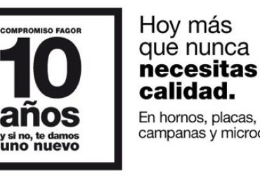 Fagor se compromete con sus clientes por 10 años