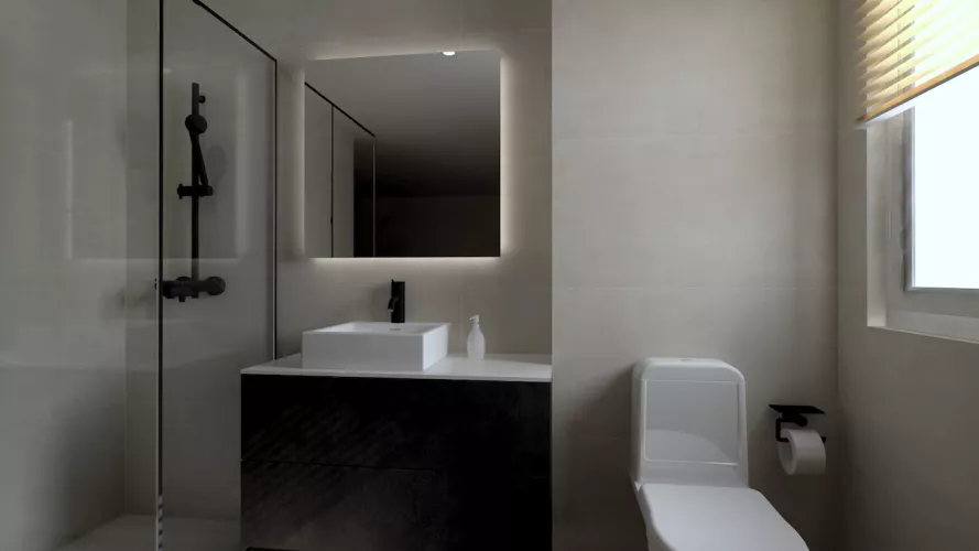 Proyecto interiorismo baño