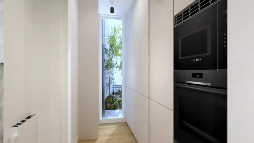 Cocina de diseño contemporáneo en Madrid