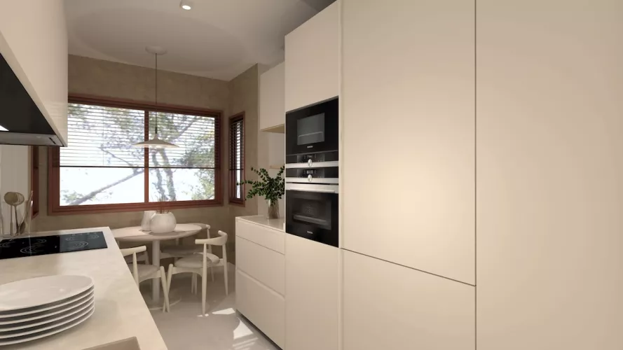 Cocina blanca