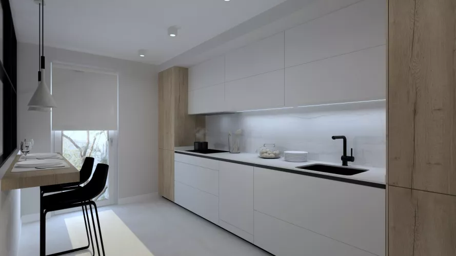 Cocina Blanco Sapporo Seda