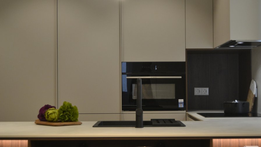 Cocina color cashmere