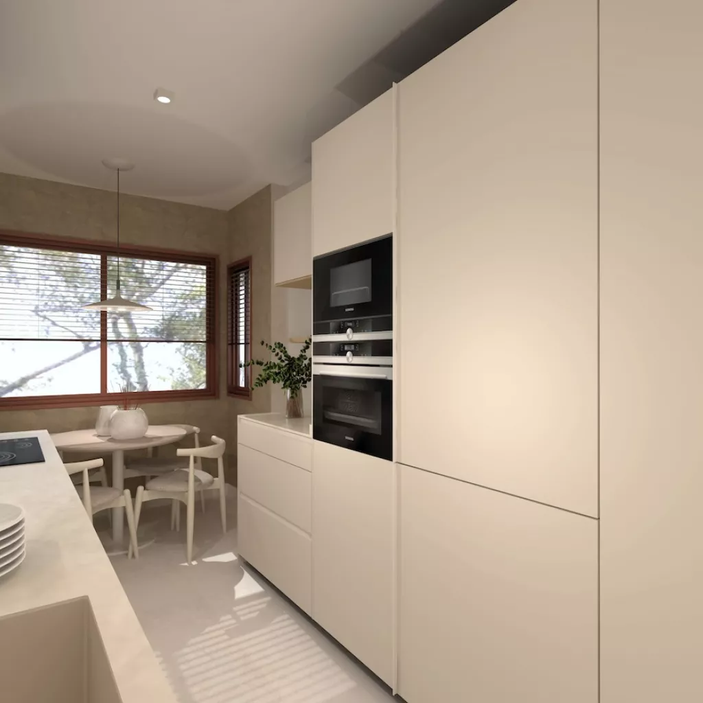 Cocina blanca